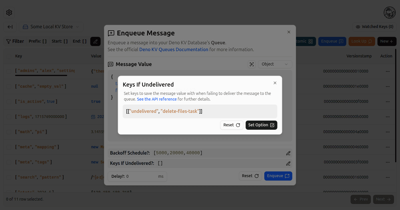 Enqueue Message Keys If Undelivered Option screenshot (light)