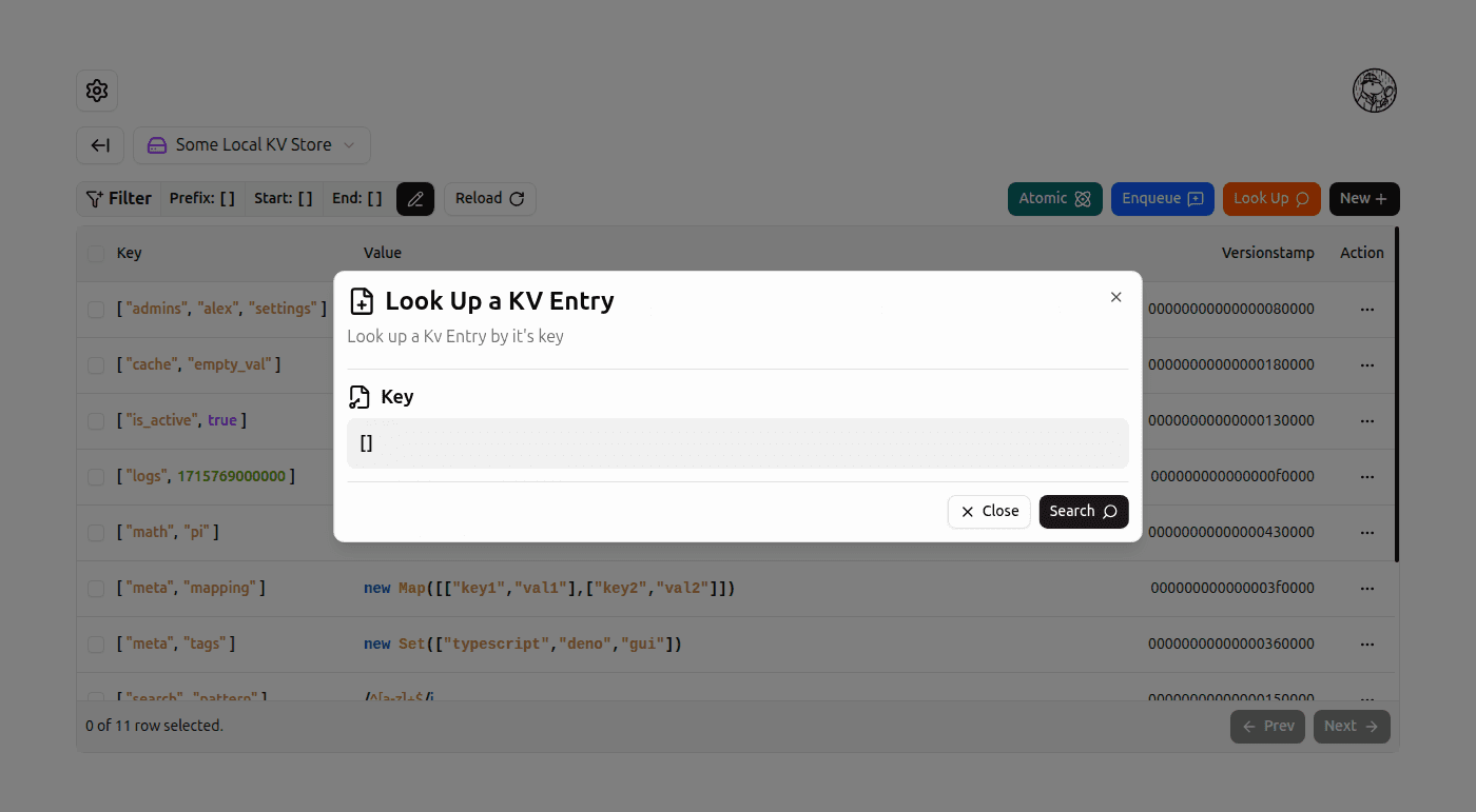 Lookup Entry form screenshot (light)