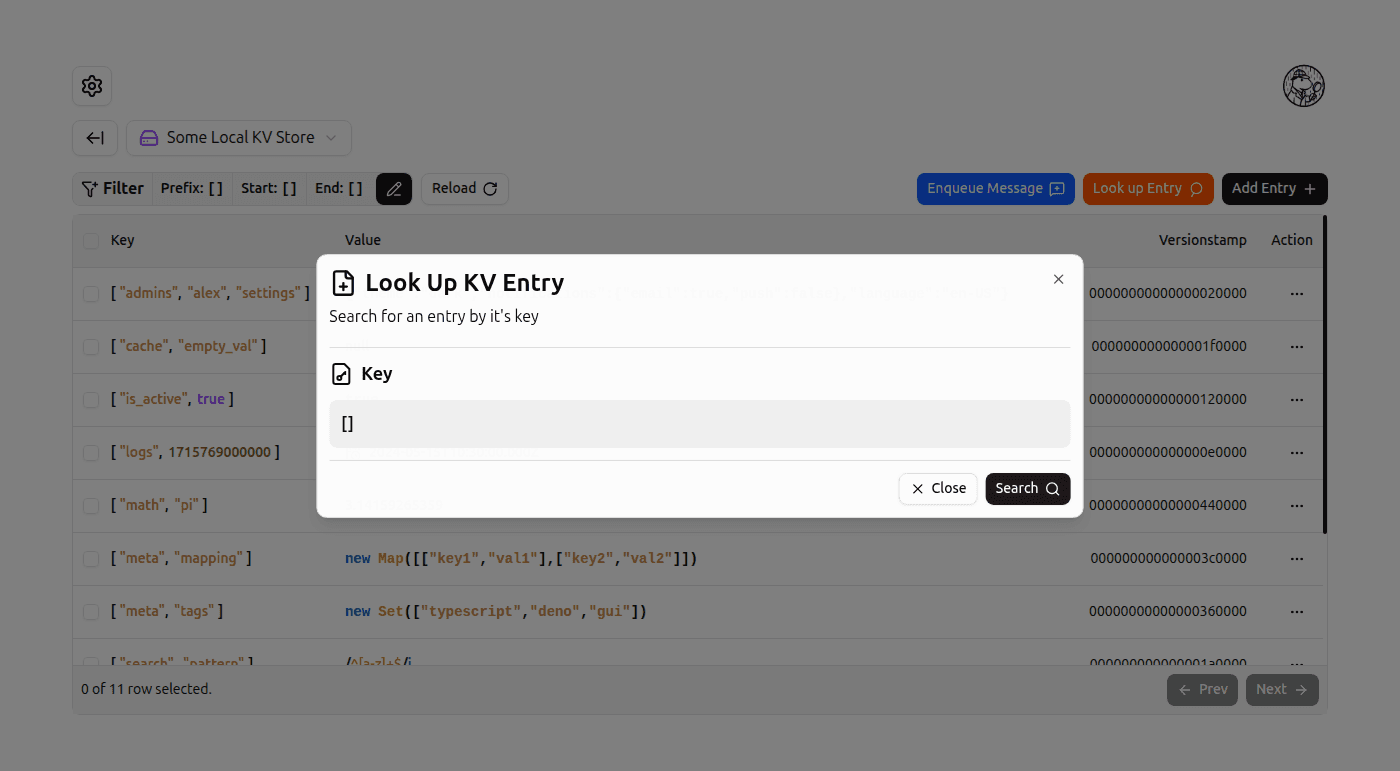 Lookup Entry form screenshot (light)