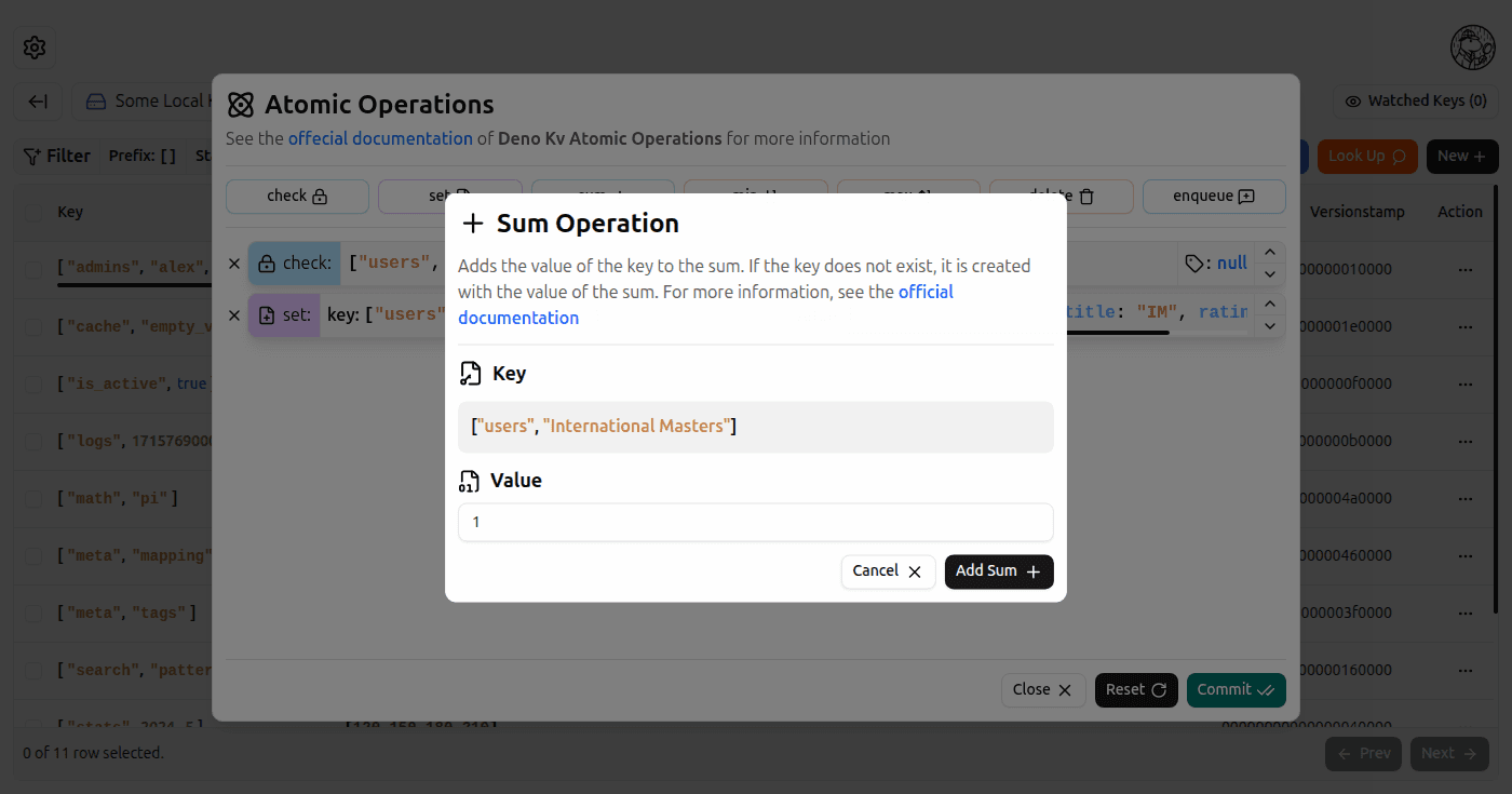 Sum Atomic Operation screenshot (light)